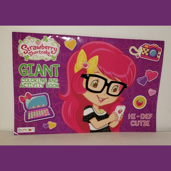 Toys | New Strawberry Shortcake Giant Coloring Book | Poshmark